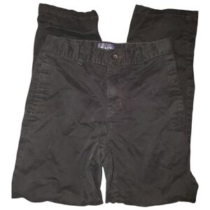 198- The Children's Place School uniform pants stretch  button/zipper closure